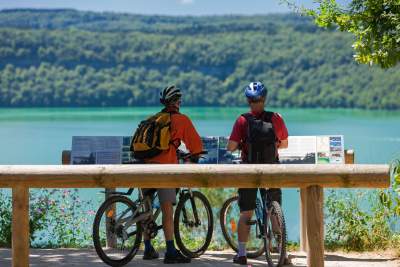 vtt autour du lac de vouglans