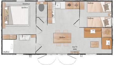 O'HARA 4/6 p Détail